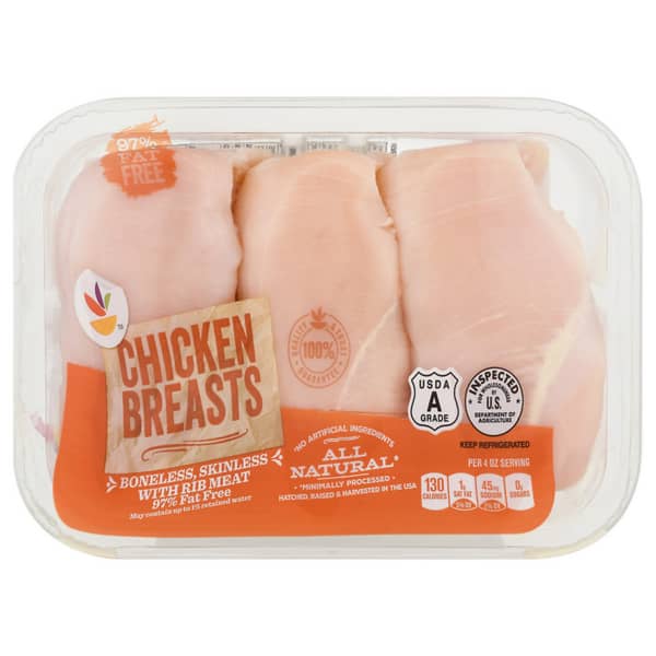 Store Brand Boneless Skinless Chicken Breast with Rib Meat