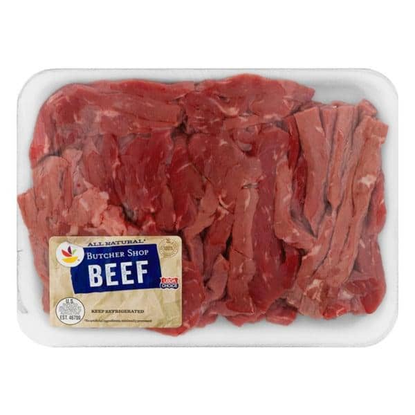 Store Brand Food All Natural Beef Stir Fry Pack
