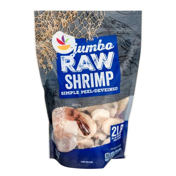 Farm Raised Raw EZ-Peel Jumbo Shrimp