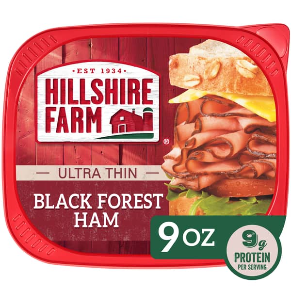 Hillshire Farm Fully Cooked Ultra Thin Sliced Black Forest Ham