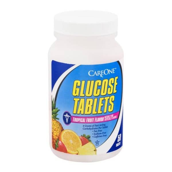Careone Glucose Tropical Fruit Tablets