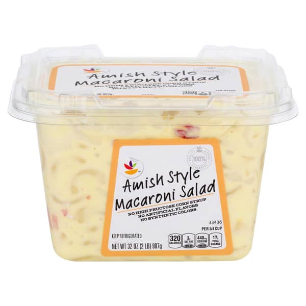 Store Brand Amish Style Macaroni Salad