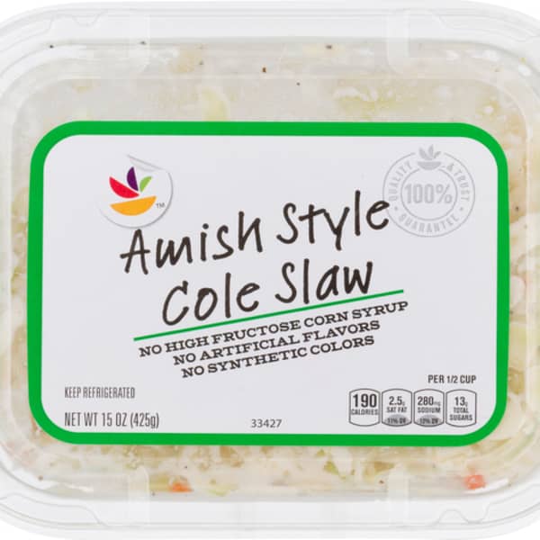 Store Brand Amish Style Coleslaw