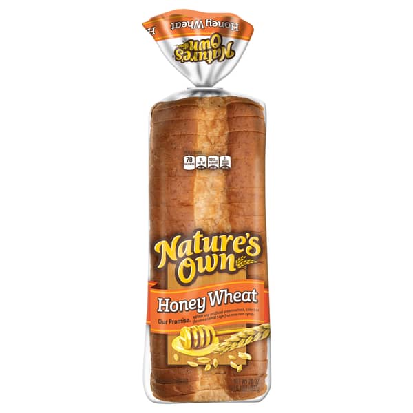 Nature's Own Honey Wheat Sandwich Bread Loaf