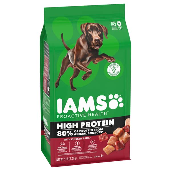 Iams Proactive Health Chicken & Beef High Protein Adult Dog Food