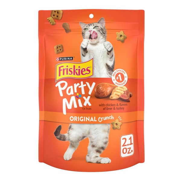 Friskies Original Crunch Party Mix Cat Treats
