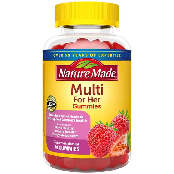 Nature Made Strawberry for Her Multi Gummies