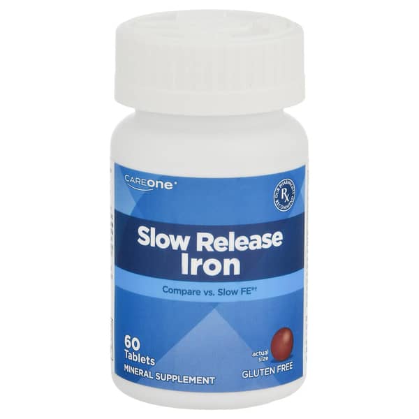 CareOne Slow Release Iron Tablets