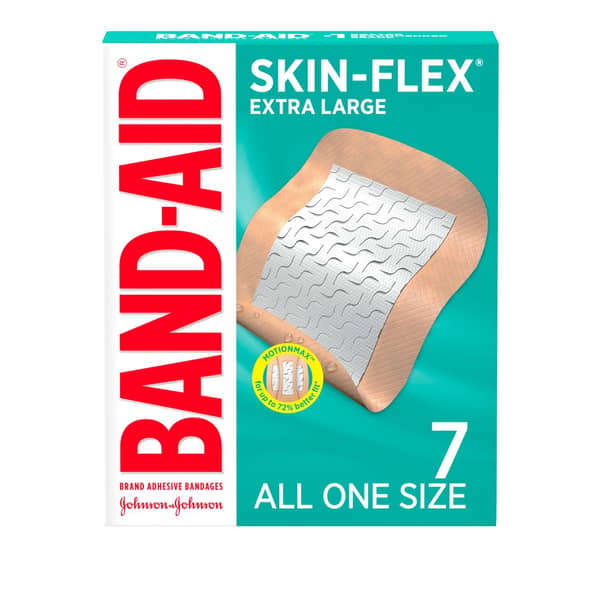 Band-Aid Skin-Flex Extra Large Adhesive Bandages