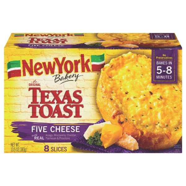 New York Bakery Five Cheese Texas Toast
