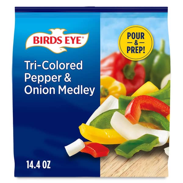 Birds Eye Tri-Colored Pepper & Onion Medley