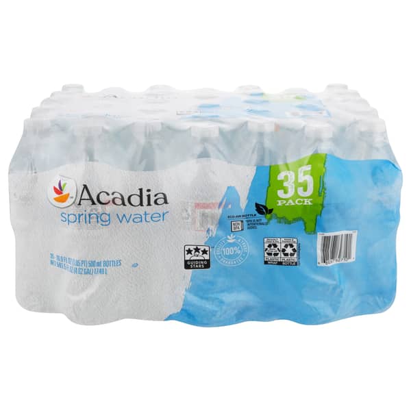 Acadia Spring Water Bottles