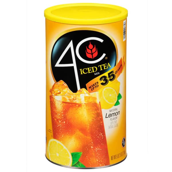 4C Lemon Flavor Iced Tea Drink Mix