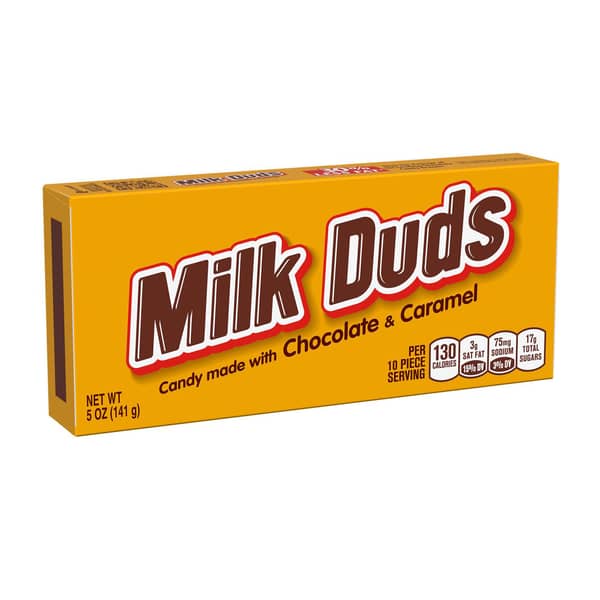 Milk Duds Chocolate & Caramel Candy Box
