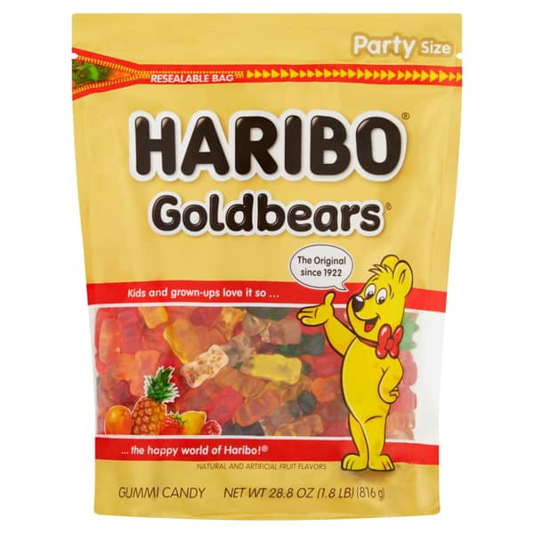 Haribo Gold Bears Gummi Party Size Bag