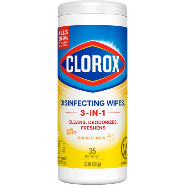 Clorox Disinfecting Wipes (3 Pack 75 ct)