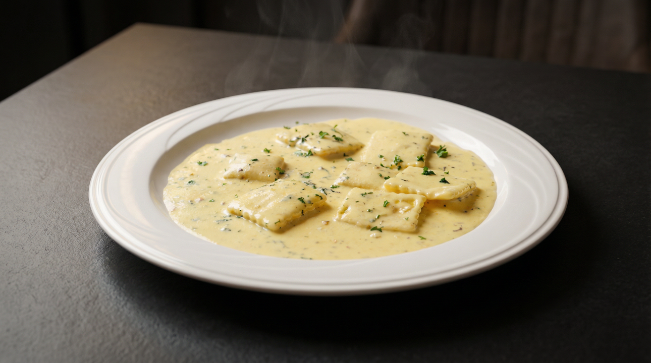 Mac-n-Cheese Ravioli