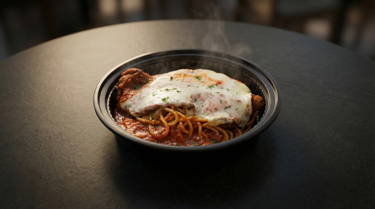 L Veal Parmigiana