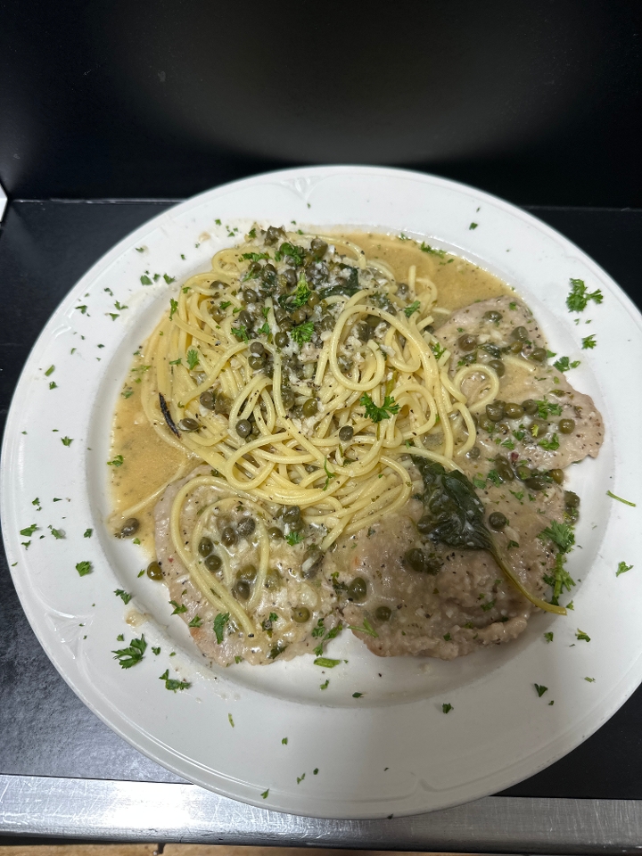 L Veal Piccata