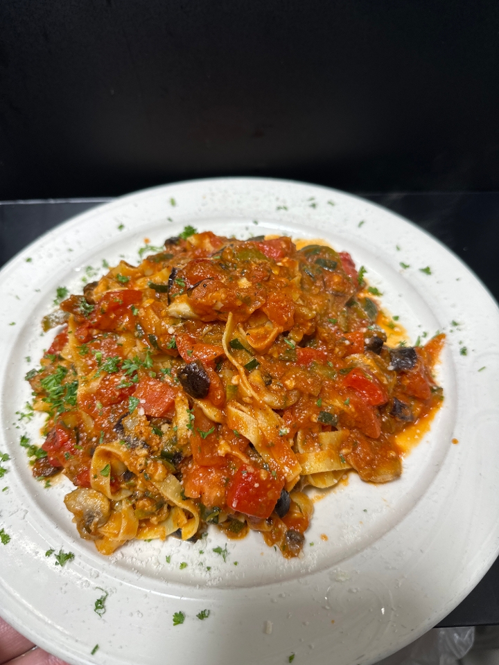 L Fettuccine Alla Boscaiola