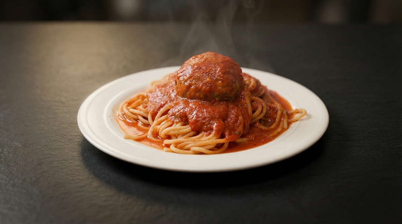Kids Spaghetti with Meatballs