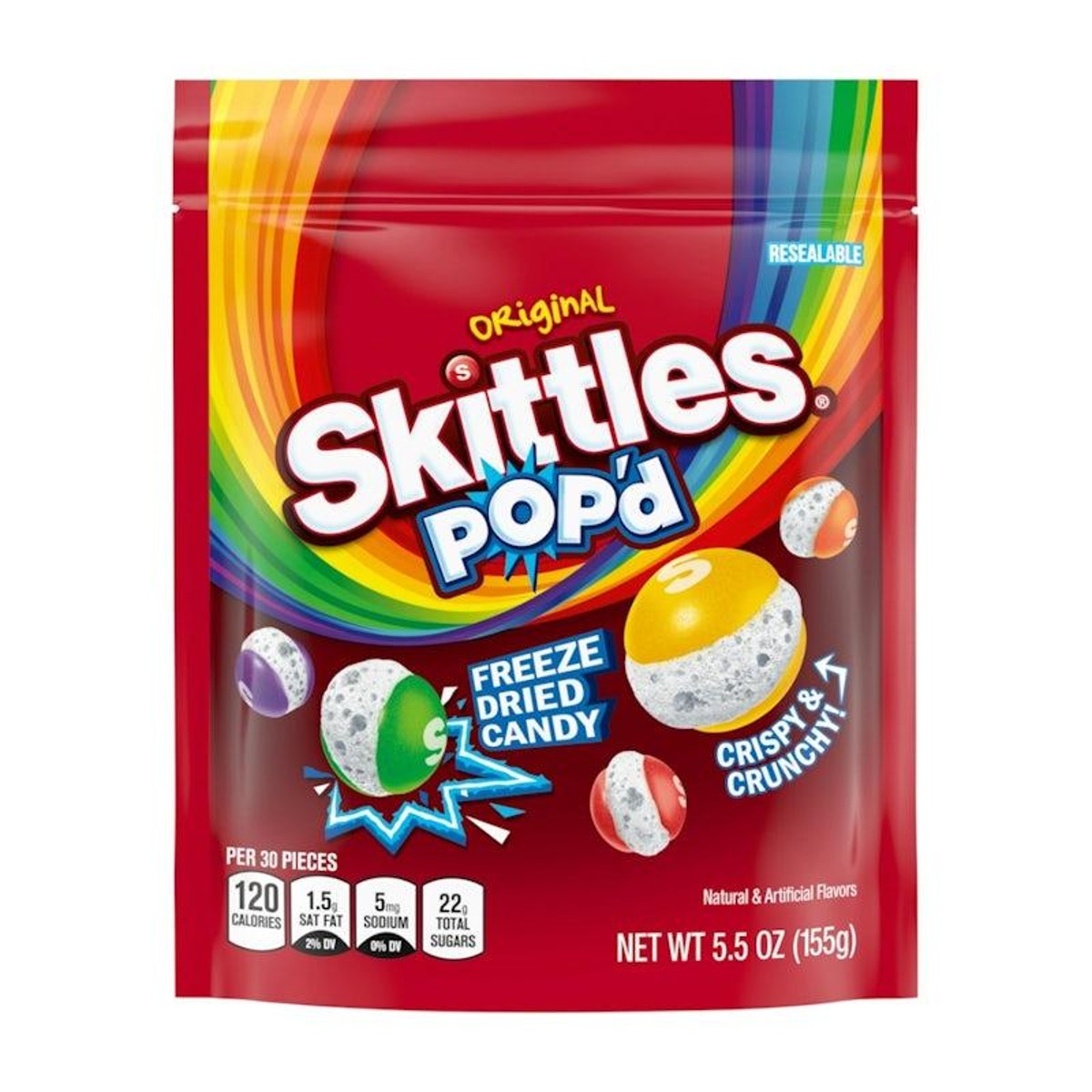 Skittles Freeze Dried Peg Bag