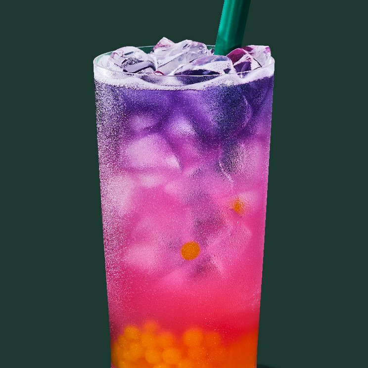 Tropical Butterfly Lemonade Refresher