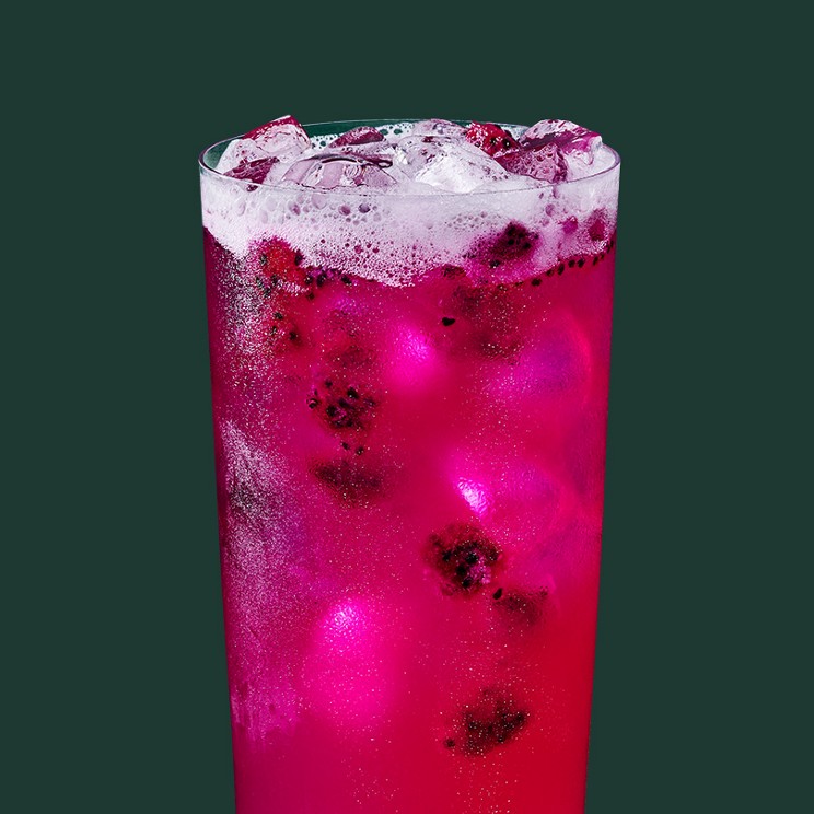 Mango Dragonfruit Lemonade Energy Refresher