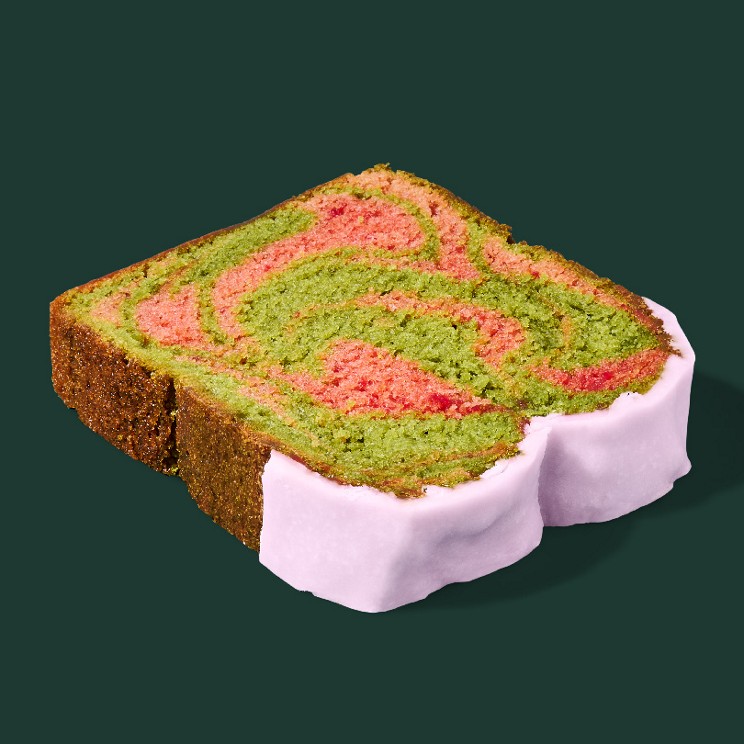 Strawberry Matcha Loaf