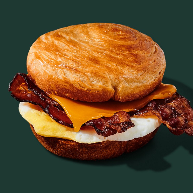 Double-Smoked Bacon, Cheddar & Egg Sandwich