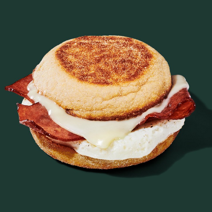 Turkey Bacon, Cheddar & Egg White Sandwich