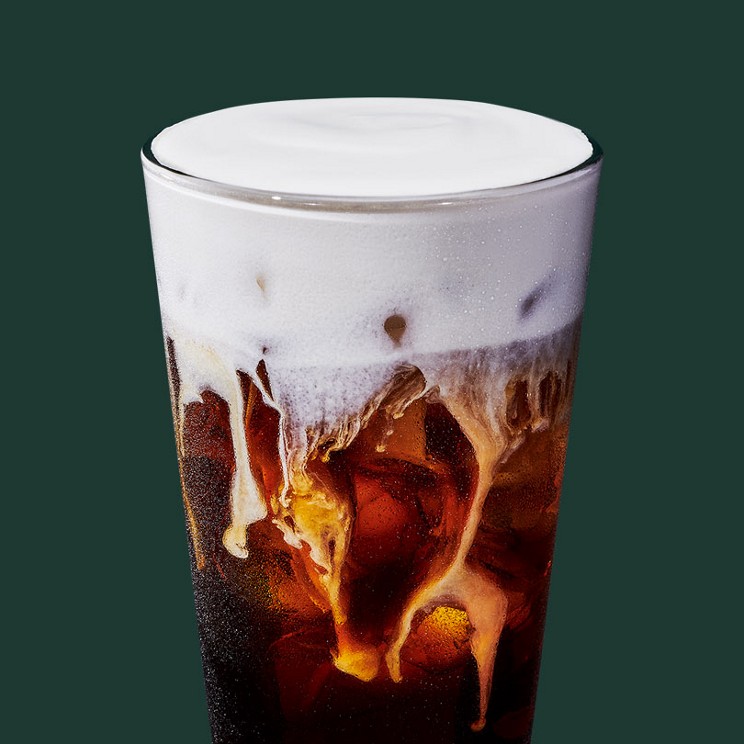 Cold Brew with Nondairy Vanilla Sweet Cream Cold Foam