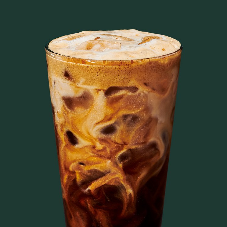 Iced Hazelnut Oatmilk Shaken Espresso