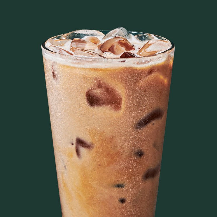 Iced Lavender Latte