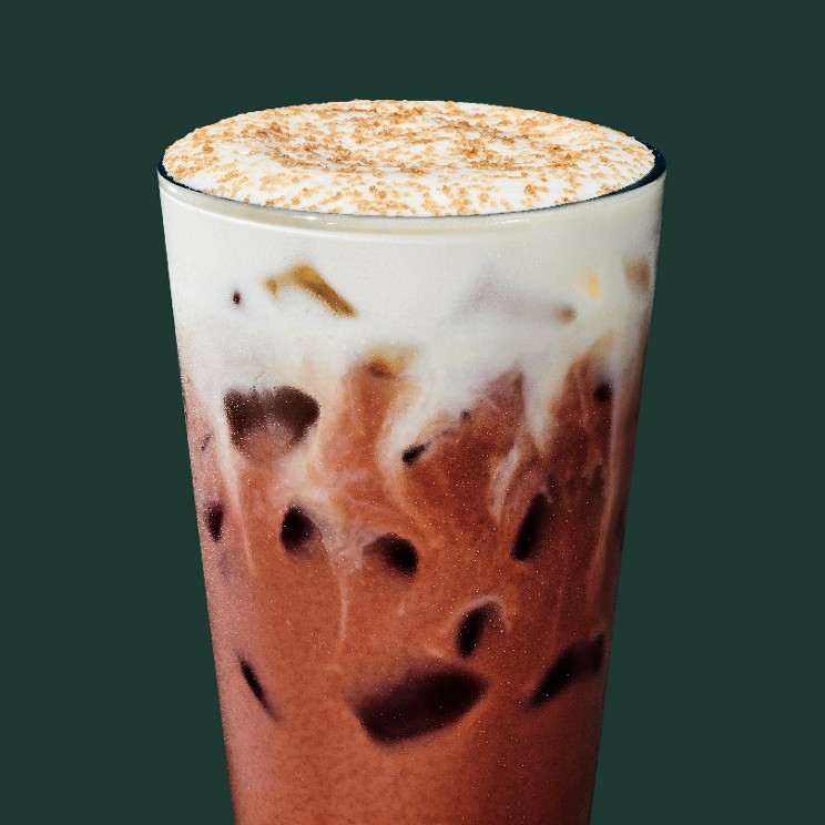 Iced Dubai Chocolate Mocha