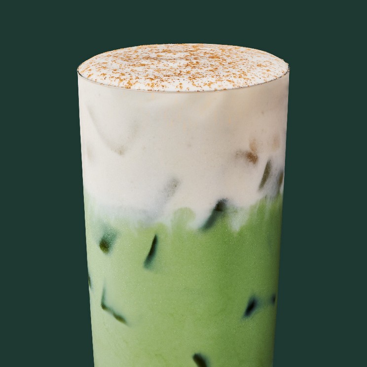 Iced Banana Bread Matcha