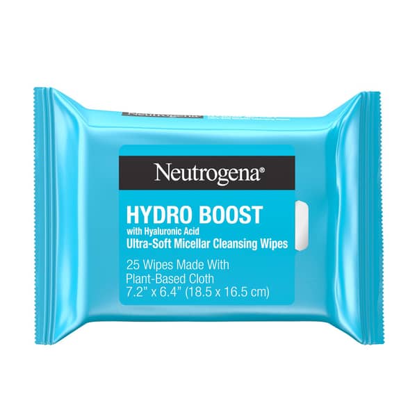 Neutrogena Hydro-boost Hyaluronic Acid Cleansing Towelettes