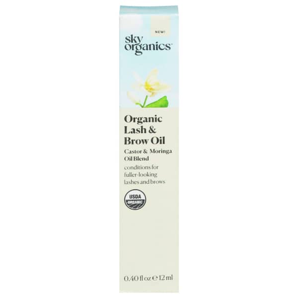 Sky Organics Lash & Brow Oil Castor & Moringa