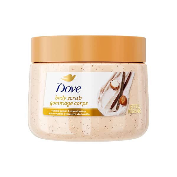 Dove Body Scrub Vanilla