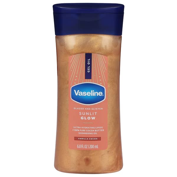 Vaseline Sunlit Glow Vanilla Cocoa Gel Oil