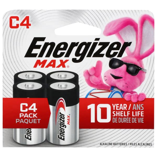 Energizer Max C Alkaline 1.5V Batteries