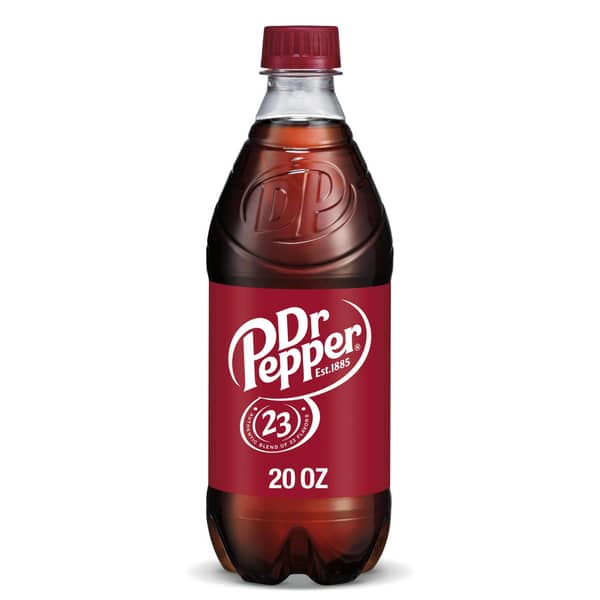 Dr Pepper Soda PET Bottle