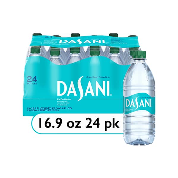 Dasani Enhanced Purified Water Bottles with Minerals