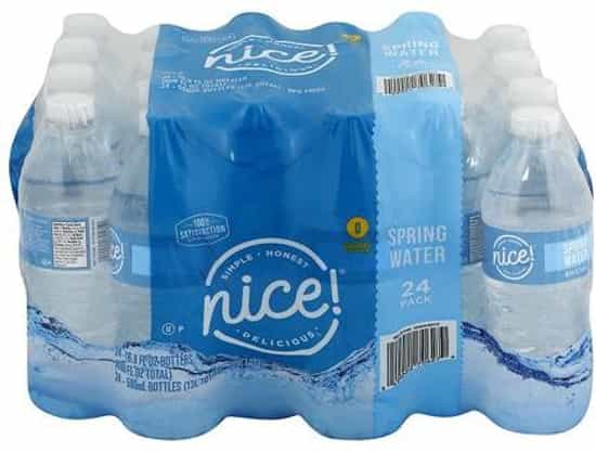 Nice! Spring Water Bottles