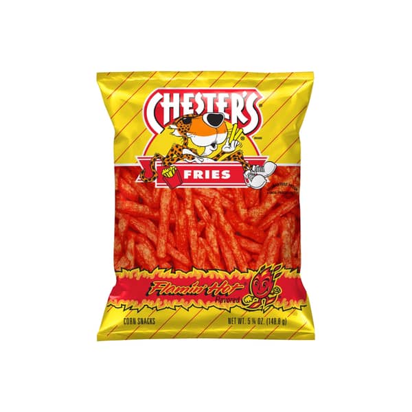 Chester's Fries Flamin' Hot Flavored Corn Snacks