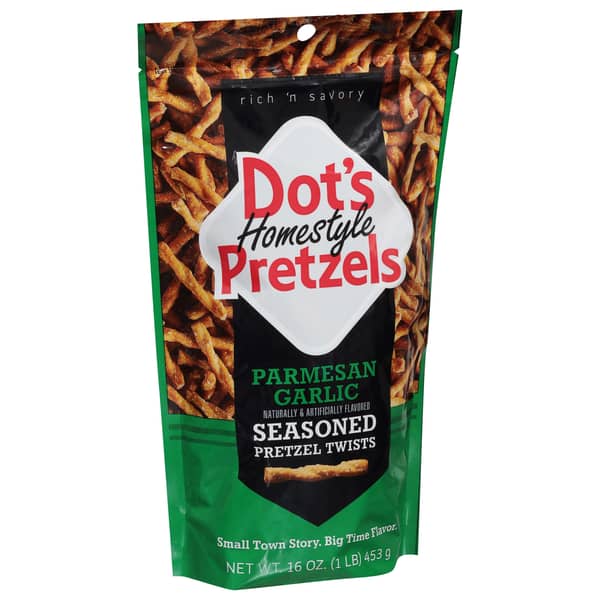 Dot's Homestyle Rich 'N Savory Parmesan Garlic Pretzel Twists