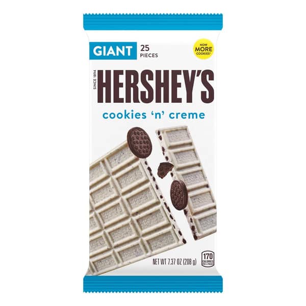Hershey's Cookies 'n' Creme Giant Candy Bar