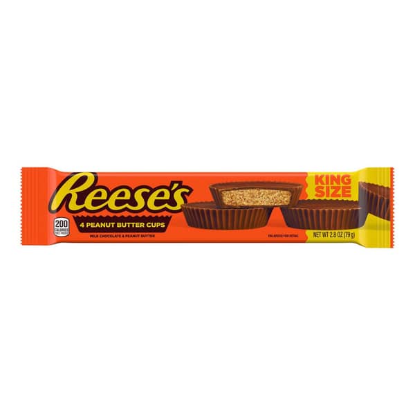 Reese's King Size Milk Chocolate Peanut Butter Candy Cups