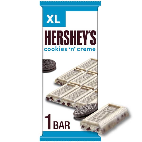 Hershey's Cookies 'N' Creme XL Candy Bar