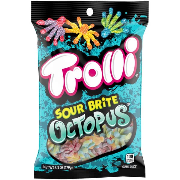 Trolli Sour Brite Octopus Gummi Candy